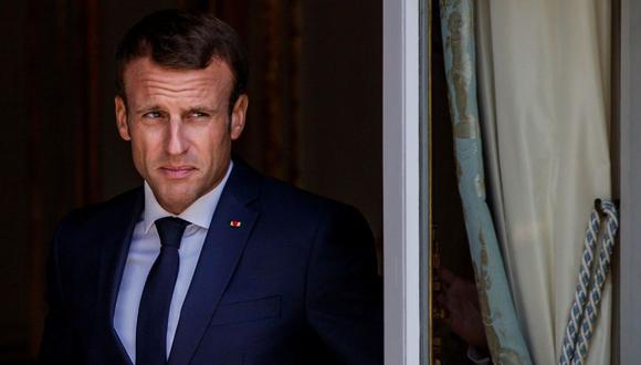 Emmanuel Macron le dio consejos a un desempleado y provocó la furia de varios políticos. (EFE)