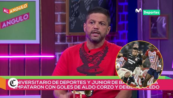 La sarcástica crítica de Pedro García a la anulación del segundo gol de Universitario contra Junior