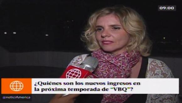 Johanna San Miguel: "Estoy feliz de sumarme a VBQ" [VIDEO]