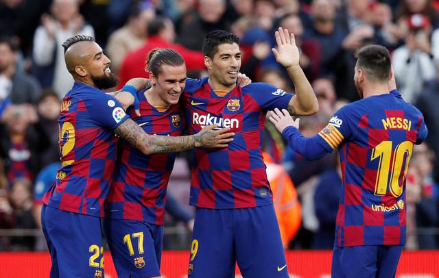Barcelona cerró el 2019 con goleada 4-1 sobre el Alavés. (Foto: REUTERS/Albert Gea)
