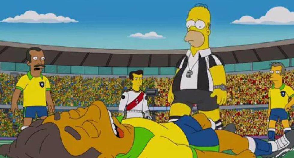 Homero es el árbitro en la final entre Brasil y Alemania (Foto: Fox)