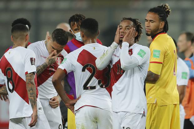 Peru drew 1-1 with Uruguay in Lima and was complicated in the Qualifiers (Photo: AFP).