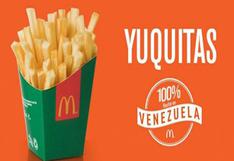 McDonald’s: Por escases en Venezuela cambia papas fritas por yuca