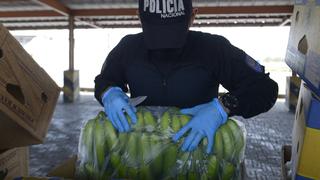 110 kilos de cocaína pura fueron incautados en Italia en un contenedor de fruta de Ecuador