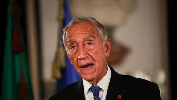 El presidente de Portugal, Marcelo Rebelo de Sousa, disuelve el Parlamento y convoca elecciones anticipadas. (CARLOS COSTA / AFP).