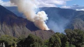 Cusco: incendio forestal en Machu Picchufue controlado en un 80%