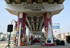 Bicentenario 2024: pintan murales en los pilares de la Línea 1 del Metro de Lima