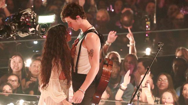 Shawn Mendes y Camila Cabello en los MTV Video Music Awards 2019. (Fotos: Agencias)