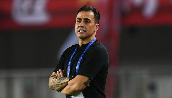 Fabio Cannavaro es el entrenador del club chino Guangzhou Evergrande. (Photo by STR / AFP)