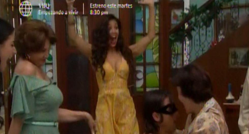 Foto : Marcelo realizó striptís a Malena (Foto: América Televisión)