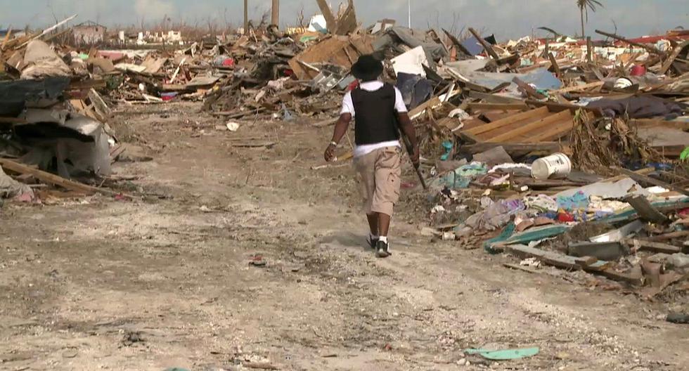 Autoridades de Bahamas continúa con las actividades de rescate tras el paso del huracán Dorian. (Foto: AFP)