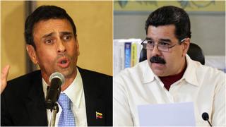 Capriles: "Maduro no decide si en Venezuela hay elecciones"