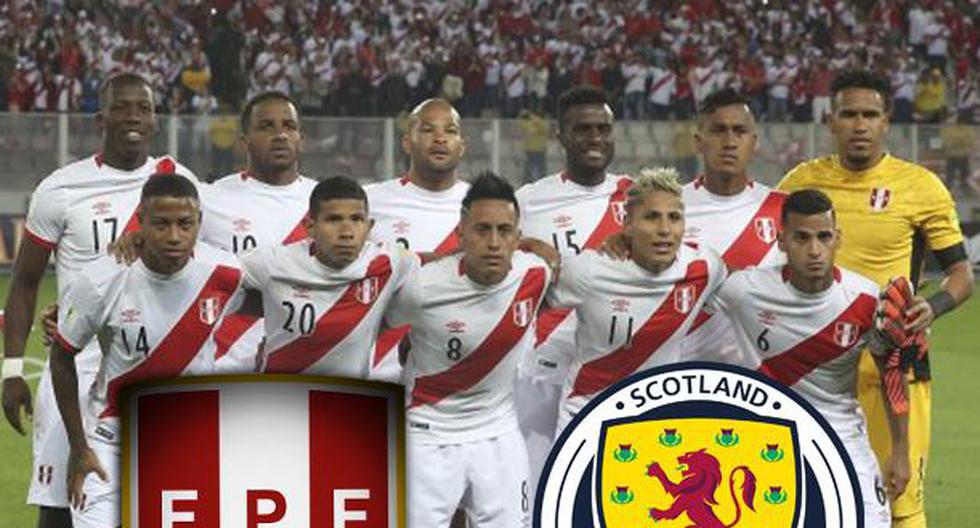 Perú vs Escocia juegan este martes 29 de mayo en el Nacional de Lima | Foto: edición