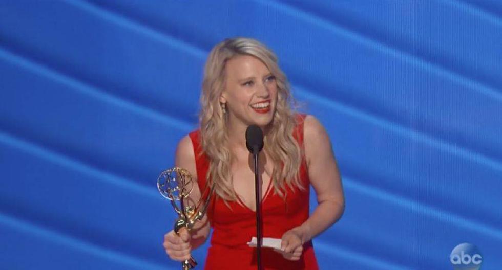 Kate McKinnon ganó como mejor actriz de reparto por 'Saturday Night Live' (Foto: ABC)