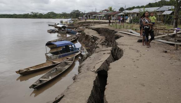 El fuerte sismo de magnitud 8 tuvo su epicentro en Loreto pero se sintió en casi todo el país. (Foto: Alonso Chero / El Comercio)