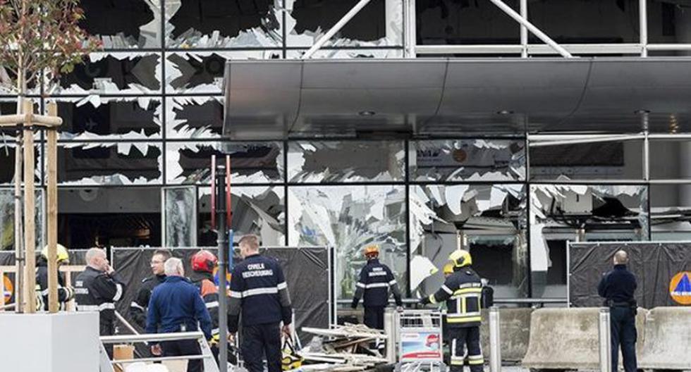 Estado Islámico publicó imágenes inéditas de los atentados en Bruselas. (Foto: EFE)