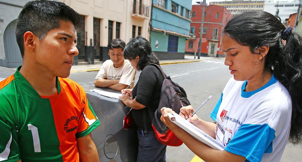 Los primeros resultados de los Censos Nacionales 2017, que se realizaron del 22 de octubre al 5 de noviembre del año pasado, se darán a conocer. (Foto: Andina)