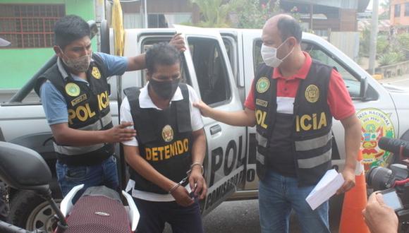 Alejandro Chacón Cusihuaman (56) fue detenido por el presunto delito de violación sexual en agravio de una menor de edad. (Manuel Calloquispe)