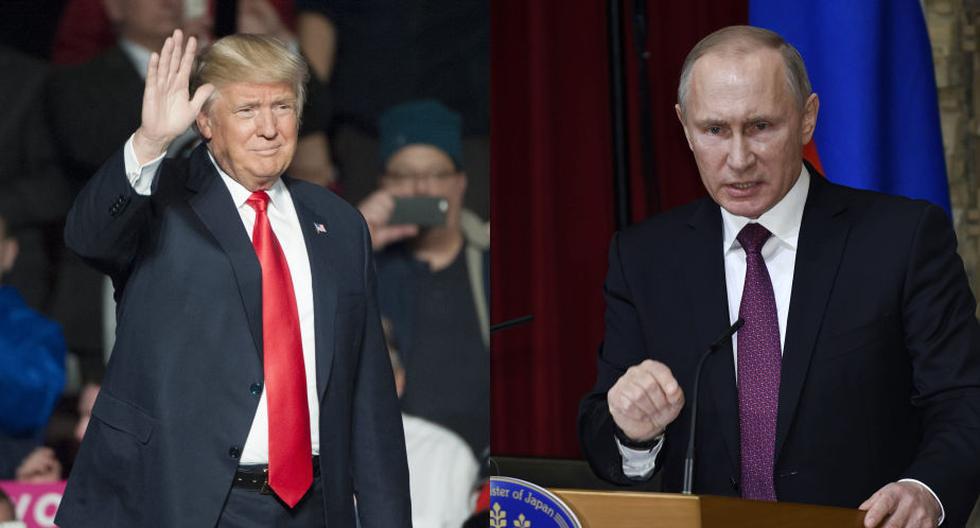 Los presidentes de USA y Rusia, Donald Trump y Vladimir Putin respectivamente, se reunirán por primera vez en el G20. (Foto: EFE)