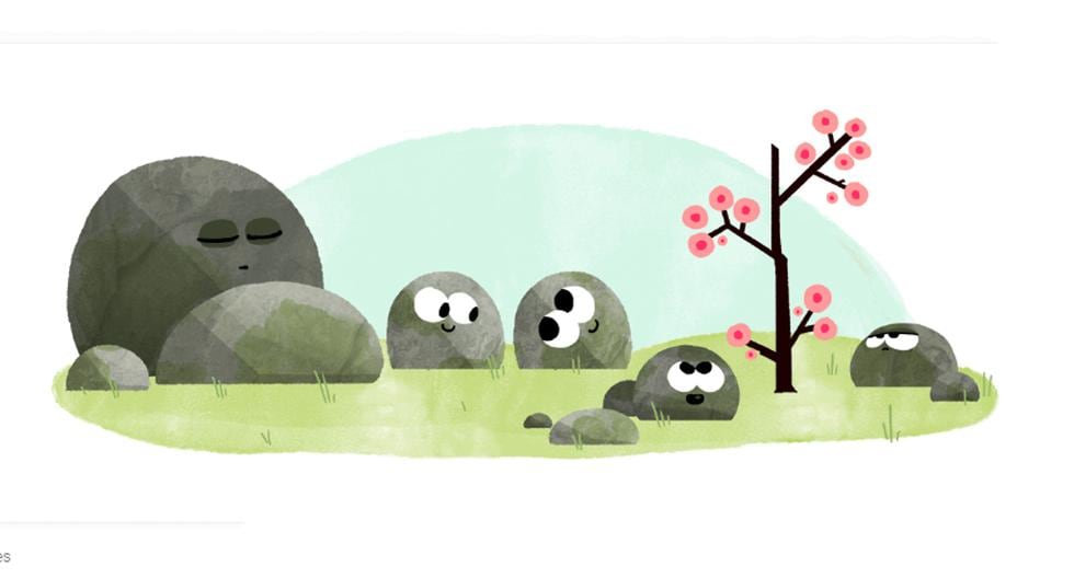 Así es el doodle preparado por Google por el inicio de la Primavera en el hemisferio sur del planeta. (Foto: Captura)