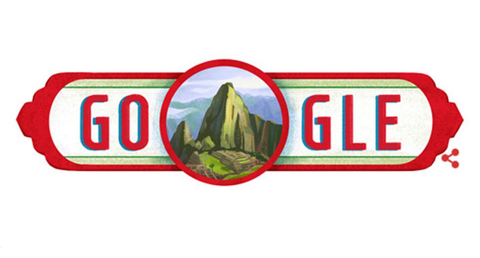 Al igual que en cada fecha importante, Google modificó su logo para homenajear el Día de la Independencia del Perú. ¿Te gusta el doodle? (Foto: Captura)