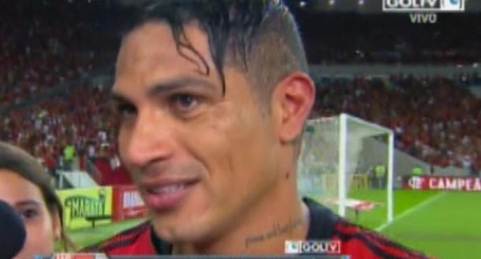 Paolo Guerrero se mostró con mucha emoción tras la victoria del Flamengo sobre el Fluminense en el Torneo Carioca. (Video: YouTube)