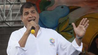 Rafael Correa consideró "absolutamente superada" crisis diplomática con Perú