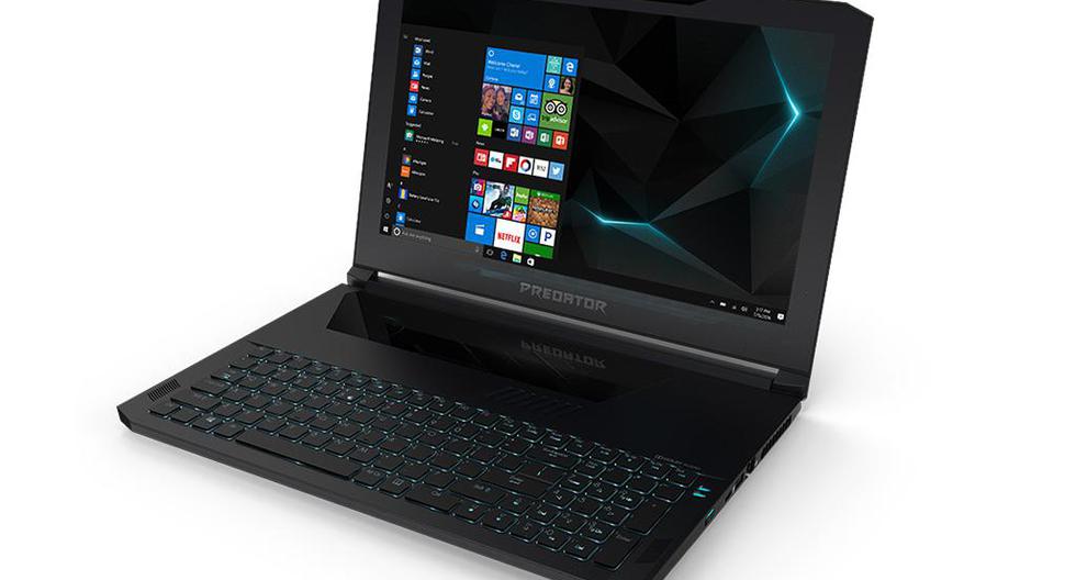 Acer anunció la disponibilidad en el país de su delgada notebook Predator Triton 700. ¿Qué características tiene? (Foto: Captura)
