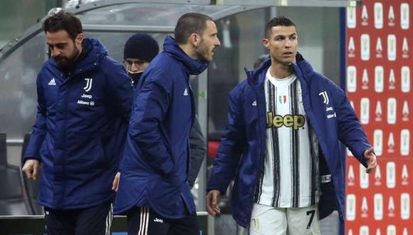 Andrea Pirlo justificó el cambio de Cristiano Ronaldo. (Foto: EFE)