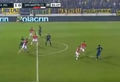 Boca Juniors vs. San Martín: Edwin Cardona anotó el 1-0 con remate de larga distancia | VIDEO