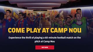 Para el público en general: Barcelona alquilará el Camp Nou para partidos amateurs 