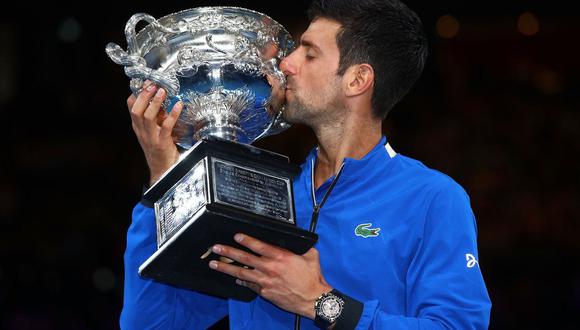 Abierto de Australia: Djokovic derrotó a Nadal por 6-3, 6-2 y 6-3. (Foto: AFP).