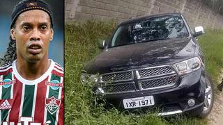 Ronaldinho tuvo accidente automovilístico en Porto Alegre