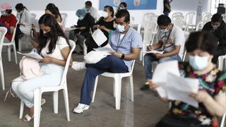 Violeta Bermúdez: vacunación de personal de salud se completará al 100%