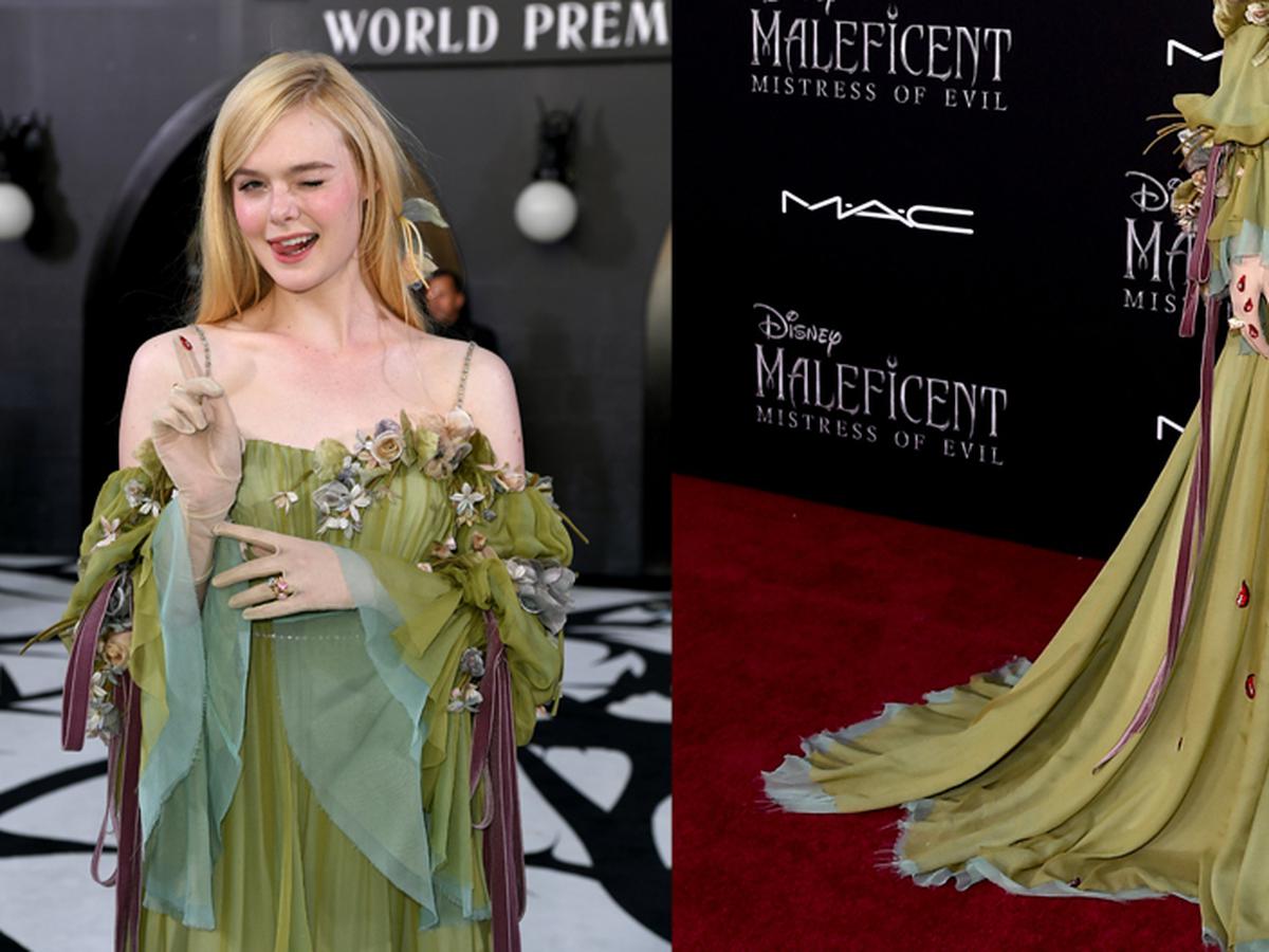 El romántico vestido de Elle Fanning inspirado en 'La Bella Durmiente' |  FOTOS | VIU | EL COMERCIO PERÚ