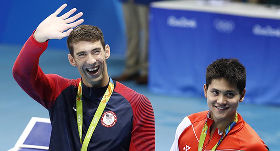 Cosas del destino. En las redes sociales comenzó a circular una supuesta foto en la que sale Michael Phelps junto con su vencedor Joseph Schooling hace ocho años. (Foto: AFP)