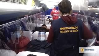 Lima: Intervienen bus con 61 migrantes procedentes de Tumbes