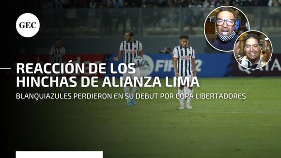 Alianza Lima: así fue la reacción de los hinchas tras la derrota ante River Plate