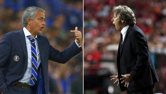 Mourinho entra en 'guerra' directa con el técnico del Benfica