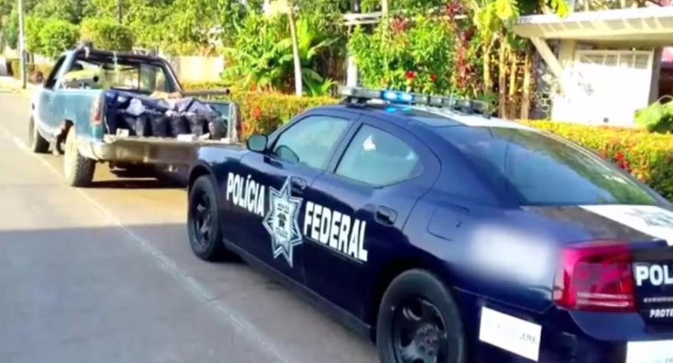 YouTube Video Viral: policía detuvo una camioneta sin saber lo que había. (foto: Policía Federal de México)