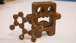 Una impresora 3D que utiliza filamentos de café