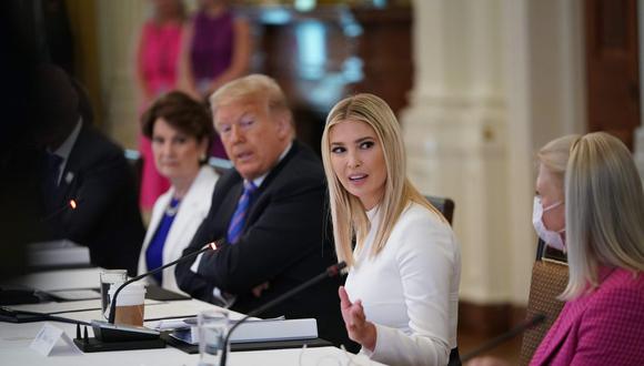 La hija de Donald Trump, Ivanka Trump, trabaja en la Casa Blanca a pesar de la ley antinepotismo de Estados Unidos. (Foto: AFP)