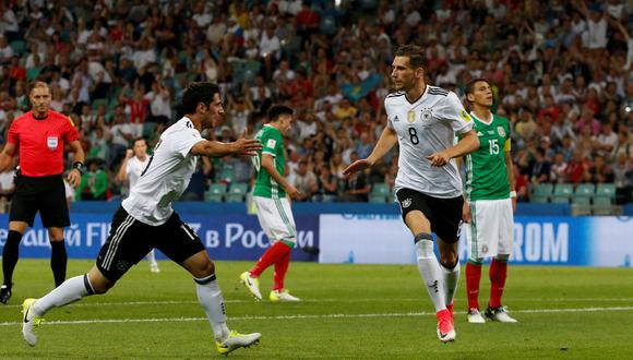 Alemania vs. México EN VIVO: se enfrentan por la segunda semifinal de la Copa Confederaciones. (Foto: Reuters)