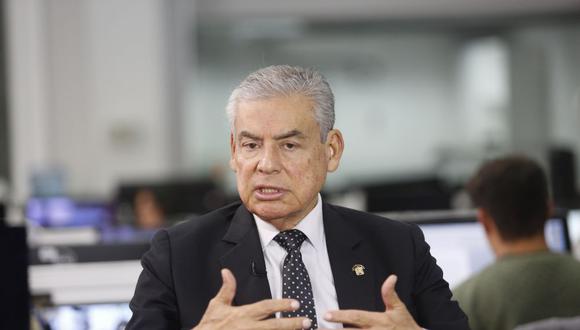 Premier César Villanueva reitera que fiscal de la Nación debió suspender su juramentación al cargo (FOTO: Paco Sanseviero)