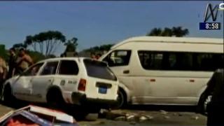 Accidente en carretera Iquitos-Nauta deja 2 muertos y 6 heridos