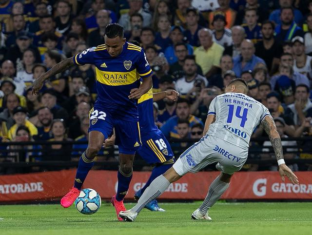 Boca Juniors vapuleó a Godoy Cruz por la Superliga Argentina | Foto: Agencias