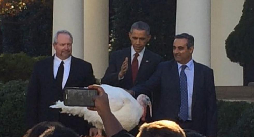  Barack Obama indultó a dos pavos por Día de Acción de Gracias (Instagram / dcastanedam)