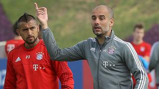 Pep Guardiola negó tensión en el vestuario de Bayern Múnich