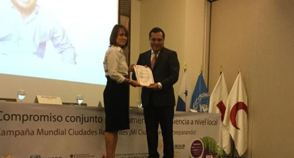 Alcalde del Rímac fue reconocido por las Naciones Unidas (Foto: Difusión)