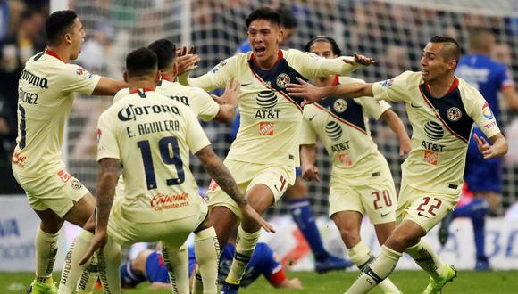 ¡América campeón Liga MX! Ganó 2-0 a Cruz Azul con doblete de Edson Álvarez | VIDEO. (Foto: AFP)